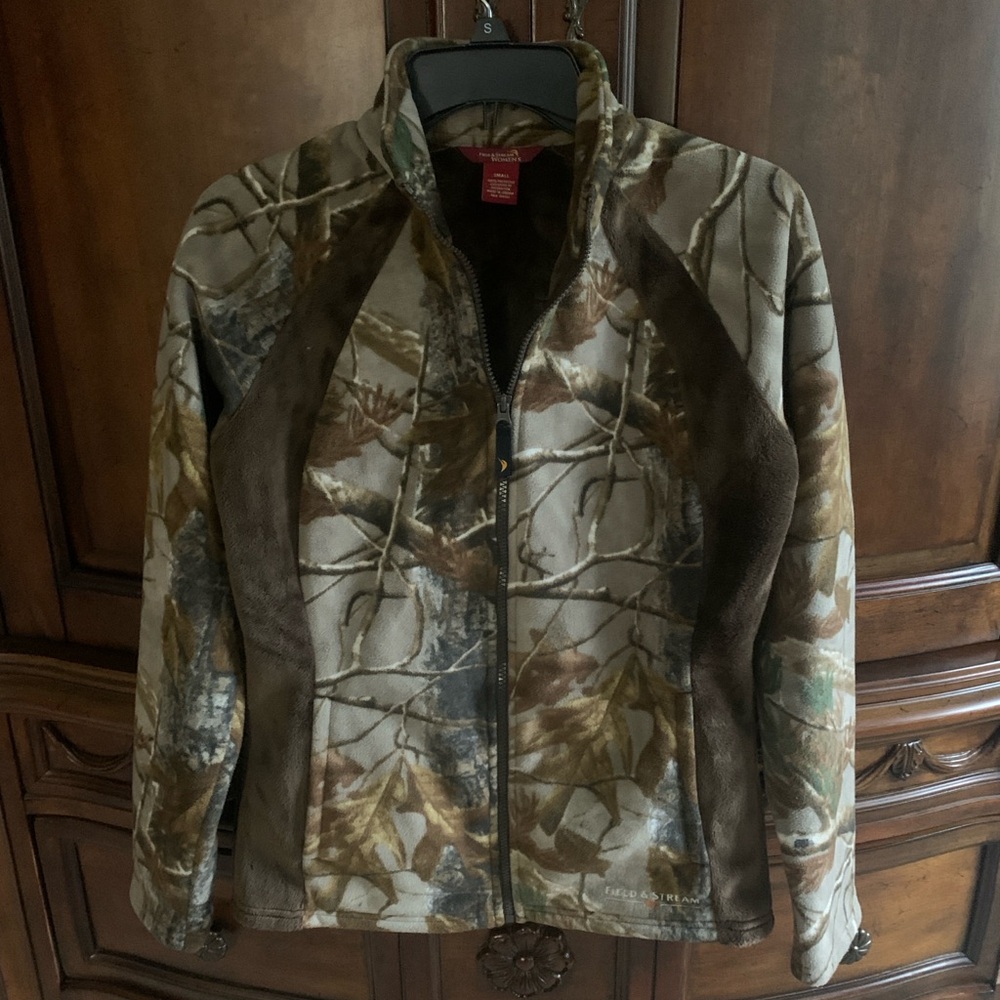 Field & Stream Brown and Green Utility Jacket